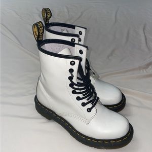 White Dr. Martins